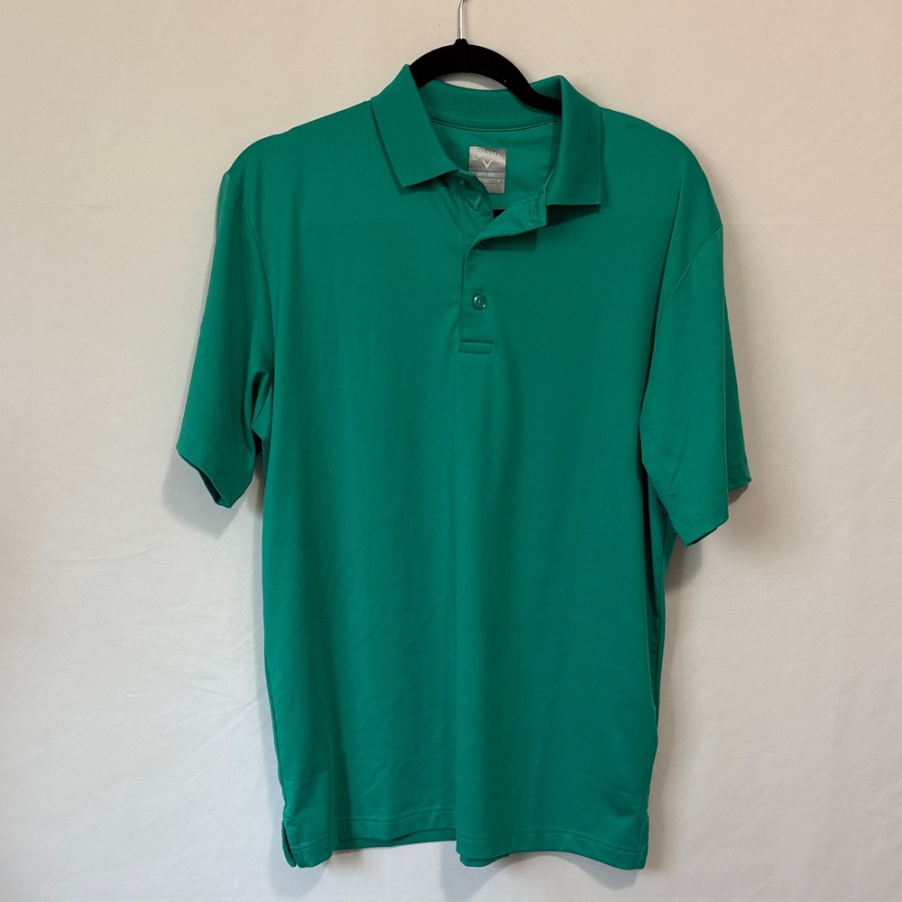 Callaway Teal Green Men's Polo Shirt